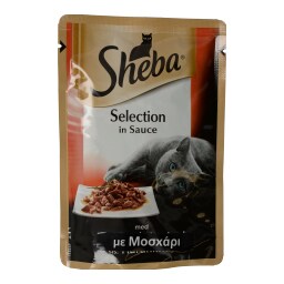 SHEBA | Γατοτροφή Με Μοσχάρι Σε Σάλτσα 85 gr