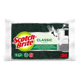 SCOTCH BRITE | Σφουγγάρι Κουζίνας Πολύ Δυνατό 1 Τεμάχιο