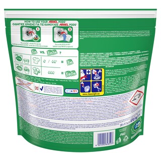 ARIEL | Kάψουλες Πλυντηρίου Ρούχων Allin1 Pods Extra Clean 32 Τεμάχια