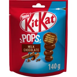 KITKAT | Γκοφρετάκια Pops Σοκολάτα Γάλακτος 140gr