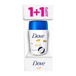 DOVE | Αποσμητικό Roll On Advanced Care Original 50ml 1+1 Δώρο