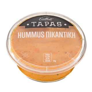 EXCELLENT TAPAS | Χούμους Πικάντικη 130g
