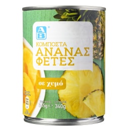 Κομπόστα Ανανάς Φέτες 565g