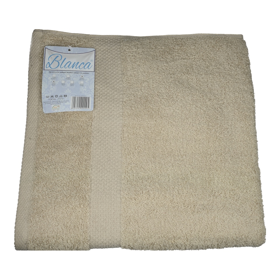 BLANCA Πετσέτα Μπάνιου Βαμβακερή Sand 1 Τεμάχιο