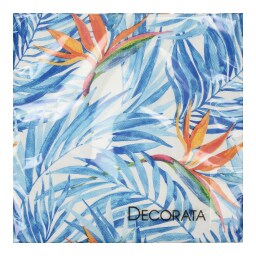 DECORATA | Χαρτοπετσέτες 3 Φύλλα Tropical Flowers 20 Τεμάχια