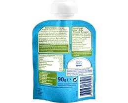 NESTLE | Παιδική Τροφή Αχλάδι Μήλο Μπανάνα Βιολογική 90g