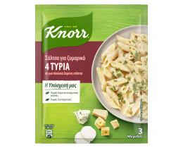 KNORR | Σάλτσα Ζυμαρικών Μίγμα 4 Τυριά 44g