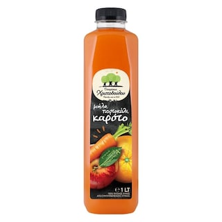 ΟΙΚΟΓΕΝΕΙΑ ΧΡΙΣΤΟΔΟΥΛΟΥ | Φυσικός Χυμός Μήλο Πορτοκάλι Καρότο 1lt