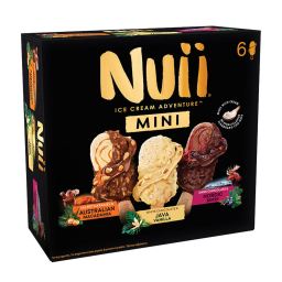 NUII | Παγωτό Ξυλάκι Nuii Μίνι 3 Γεύσεις 252g