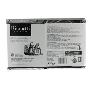 BISCOTTI | ΚΟΥΛΟΥΡΙΑ ΓΛΥΚΑ ΒΑΝΙΛΙΑΣ 340 GR