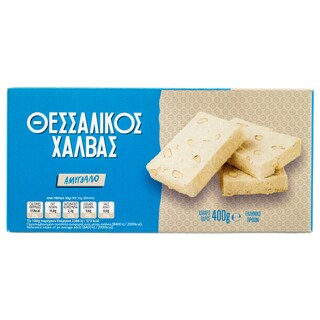 ΘΕΣΣΑΛΙΚΟΣ ΧΑΛΒΑΣ | Χαλβάς Θεσσαλικός Αμύγδαλο 400g