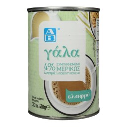 ΑΒ | Γάλα Εβαπορέ 4% Light