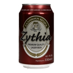 ZYTHIA | Μπύρα Zythia Lager Κουτί 330ml