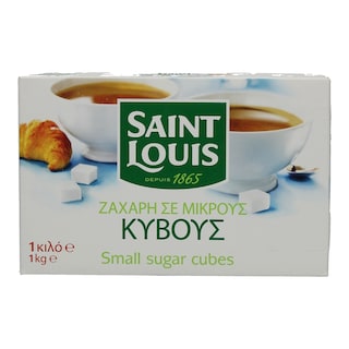 SAINT LOUIS | ΖΑΧΑΡΗ ΛΕΥΚΗ ΣΕ ΚΥΒΟΥΣ 1 KGR