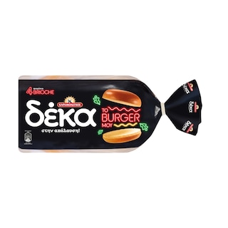 ΚΑΡΑΜΟΛΕΓΚΟΣ | Ψωμάκια Brioche Burger 380gr