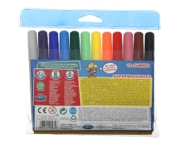 CARIOCA | ΜΑΡΚΑΔΟΡΟΙ JUMBO EXTRA 12 ΤΕΜ