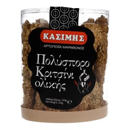 ΚΑΣΙΜΗΣ | Κριτσίνια Πολύσπορα Ολικής Άλεσης 250g