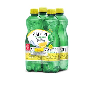 ΖΑΓΟΡΙ Ανθρακούχο Νερό Λεμόνι 4x500ml