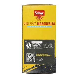 DR SCHAR | Μίνι Πίτσα Μαργαρίτα Χωρίς Γλουτένη 4x70g