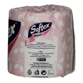 SOFTEX | ΧΑΡΤΙ ΥΓΕΙΑΣ ΜΟΝΟ 1 ΤΕΜ