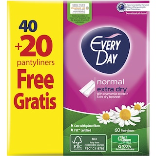 EVERY DAY | ΣΕΡΒΙΕΤΑΚΙΑ EXTRA DRY NORMAL ECOΝΟΜΥ 40 ΤΕΜ
