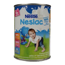 NESLAC | ΓΑΛΑ ΕΒΑΠΟΡΕ ΔΕΥΤΕΡΗΣ ΒΡΕΦΙΚΗΣ ΗΛΙΚΙΑΣ 400 GR
