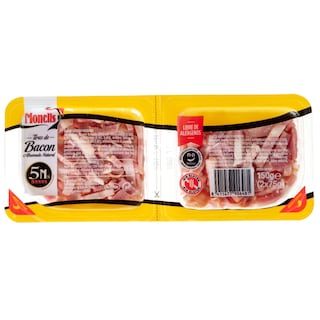 MONELLS | Μπέικον Βραστό & Καπνιστό Κύβοι 150gr