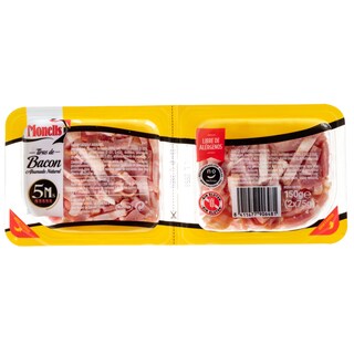 MONELLS | Μπέικον Βραστό & Καπνιστό Κύβοι 150gr