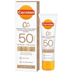 CARROTEN | Αντηλιακό Προσώπου Κρέμα CC με Χρώμα SPF50 50ml