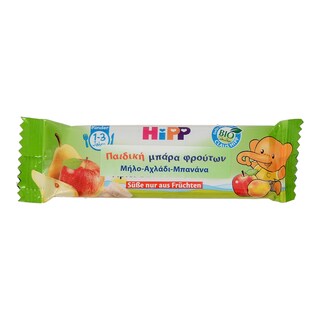 HIPP | ΜΠΑΡΑ ΜΠΙΣΚΟΤΩΝ ΑΧΛΑΔΙ ΜΠΑΝΑΝΑ ΜΗΛΟ 25 GR