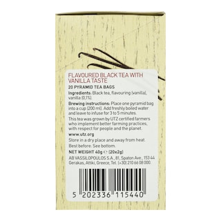 ΑΒ | Τσάι Μαύρο Βανίλια 20x2g