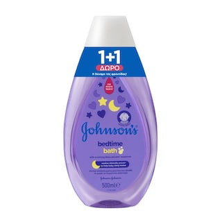 JOHNSON BABY | Αφρόλουτρο Baby Bedtime 500ml 1+1 Δώρο