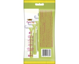 BIC | PURE 3 LADY | ΞΥΡΙΣΤΙΚΗ ΜΗΧΑΝΗ ΜΙΑΣ ΧΡΗΣΗΣ ΜΕ 3 ΛΕΠΙΔΕΣ 6 ΤΕΜ ΠΡΟΣΦΟΡΑ TA 2 ΤΕΜΑΧΙΑ ΔΩΡΟ
