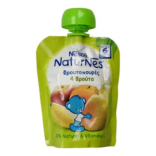 NESTLE | ΦΡΟΥΤΟΠΟΛΤΟΣ 4 ΦΡΟΥΤΑ 90 GR