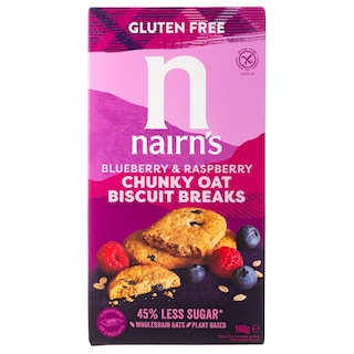 NAIRNS | Μπισκότα Βρώμης Μούρα Vegan 160g
