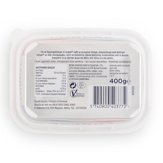 LURPAK | Βούτυρο Soft Ανάλατο Μειωμένα Λιπαρά Σκαφάκι 400g Έκπτωση 0.70Ε