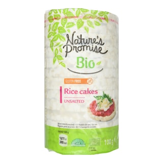 NATURES PROMISE BIO | Ρυζογκοφρέτες Bio Ανάλατες 100g