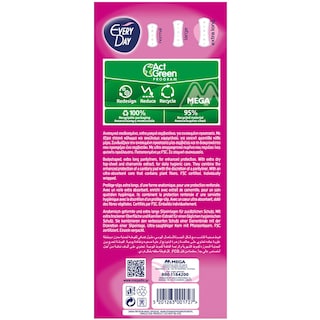 EVERY DAY | ΣΕΡΒΙΕΤΑΚΙΑ EXTR.DRY XL ECO 44PC 14 ΔΩΡΟ
