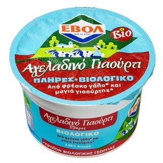 ΕΒΟΛ | ΓΙΑΟΥΡΤΙ ΛΕΥΚΟ ΑΓΕΛΑΔΟΣ ΒΙΟΛΟΓΙΚΟ 190 ML