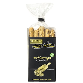ΤΣΑΝΟΣ | Κριτσίνια Πολύσπορα 55g