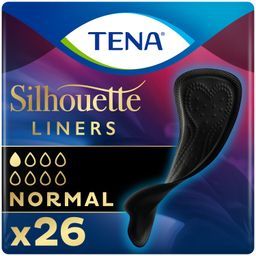 TENA | Incontinence Liners Silhouette Noir Normal 26 Pieces