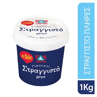 ΔΕΛΤΑ | Γιαούρτι Στραγγιστό 10% 1kg Έκπτωση 0.50Ε