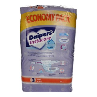 DAIPERS | DAIPERS INSTACORE N3 ECO4 10KG 56P