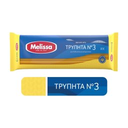 ΜΕΛΙΣΣΑ | Μακαρόνια Τρυπητά Νο3 500g