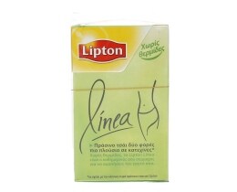 LIPTON | LINEA | ΤΣΑΪ ΠΡΑΣΙΝΟ ΚΑΙ ΕΣΠΕΡΙΔΟΕΙΔΗ 20 ΦΑΚΕΛΑ Χ 2,3 GR