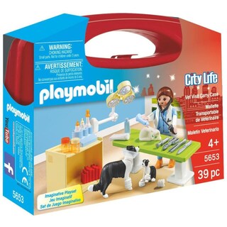 PLAYMOBIL | PLAYMOBIL CARRYING VET ΒΑΛΙΤΣΑΚΙ ΚΤΗΝΙΑΤΡΕΙΟ 1 TEM