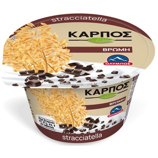 ΟΛΥΜΠΟΣ | Φυτικό Επιδόρπιο Καρπός Βρώμη Stracciatella 150g