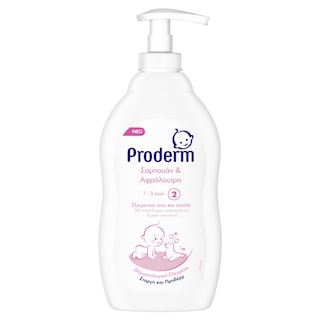 PRODERM | Kids Shampoo Shower Gel 1-3 Years 400ml