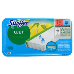 SWIFFER | Υγρά Πανάκια Καθαρισμού 12 Τεμάχια