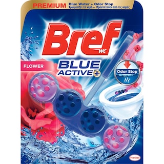 BREF | Μπλοκ Τουαλέτας WC Blue Activ Floral 50g